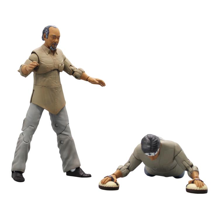 The Karate Kid (1984) Mr. Miyagi & Daniel LaRusso Figure Set Gallery Image 4