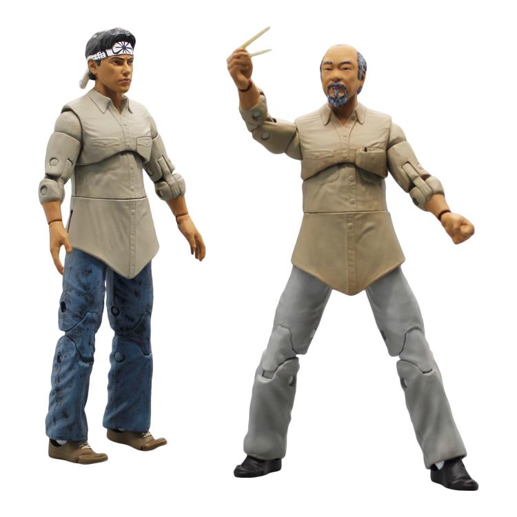 The Karate Kid (1984) Mr. Miyagi & Daniel LaRusso Figure Set Gallery Image 7
