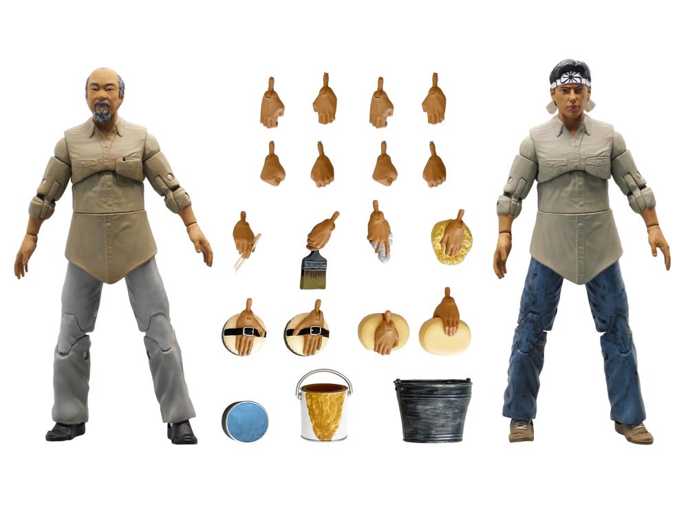 The Karate Kid (1984) Mr. Miyagi & Daniel LaRusso Figure Set Gallery Image 16