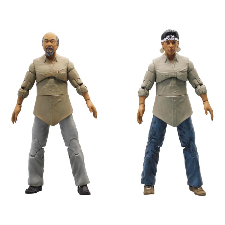 The Karate Kid (1984) Mr. Miyagi & Daniel LaRusso Figure Set Gallery Image 8