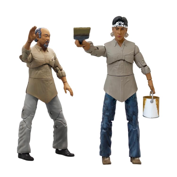 The Karate Kid (1984) Mr. Miyagi & Daniel LaRusso Figure Set Gallery Image 6