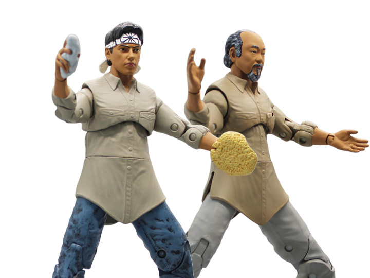 The Karate Kid (1984) Mr. Miyagi & Daniel LaRusso Figure Set Gallery Image 1