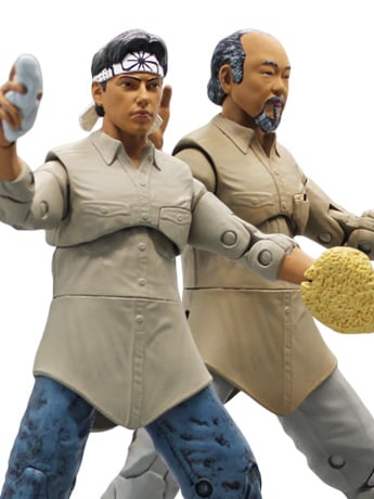 The Karate Kid (1984) Mr. Miyagi & Daniel LaRusso Figure Set Gallery Image 2