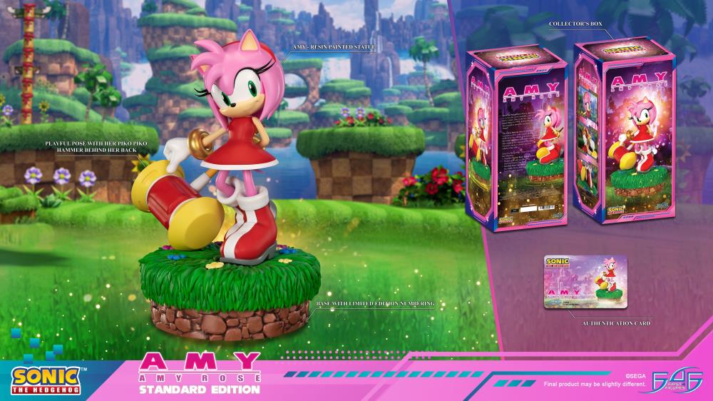 Sonic The Hedgehog Amy Rose Standard Edition Statue Gallery Image 3