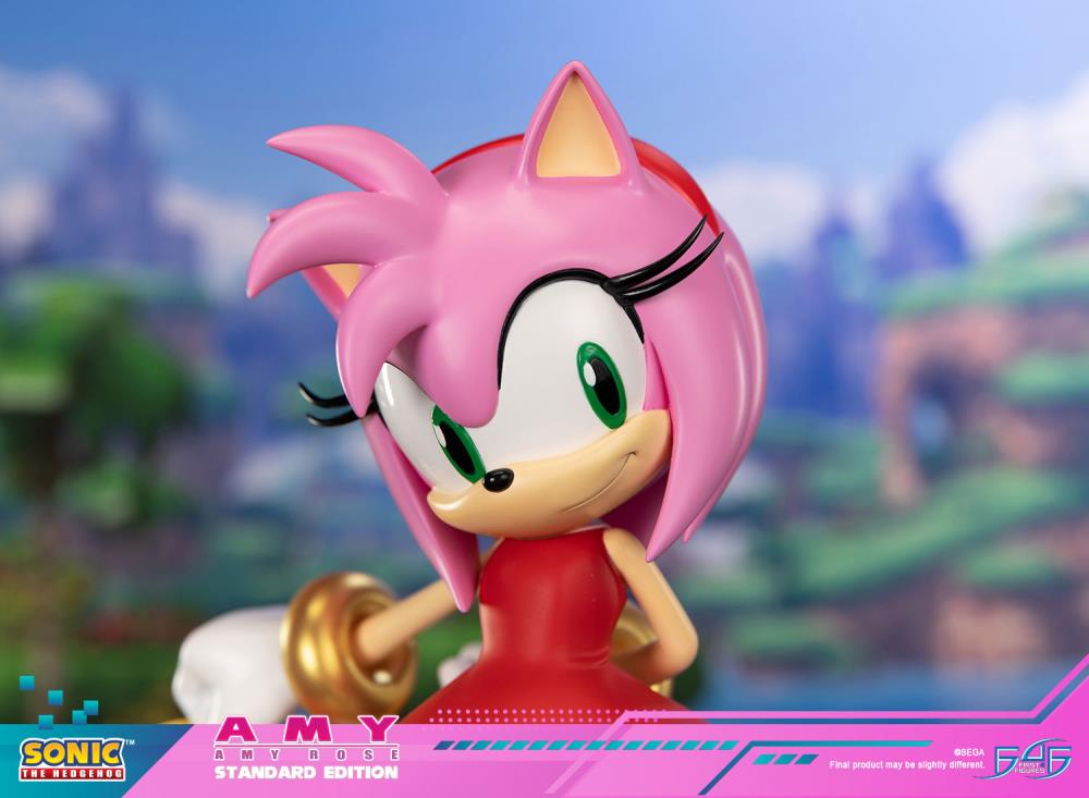Sonic The Hedgehog Amy Rose Standard Edition Statue Gallery Image 14