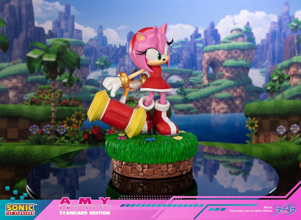 Sonic The Hedgehog Amy Rose Standard Edition Statue Gallery Image 5