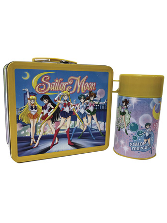 Sailor Moon Tin Titans Scout Lineup Lunch Box and Thermos PX Previews Exclusive Gallery Image 2