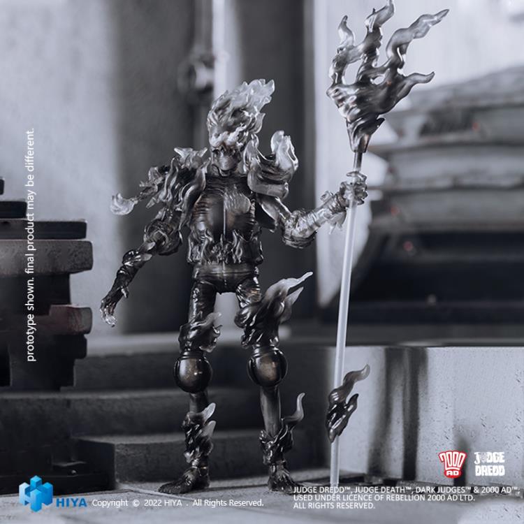 2000 AD Exquisite Mini Series Judge Fire (Black & White) 1:18 Scale PX Previews Exclusive Figure Gallery Image 3