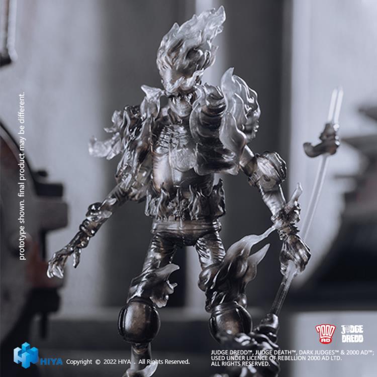 2000 AD Exquisite Mini Series Judge Fire (Black & White) 1:18 Scale PX Previews Exclusive Figure Gallery Image 5