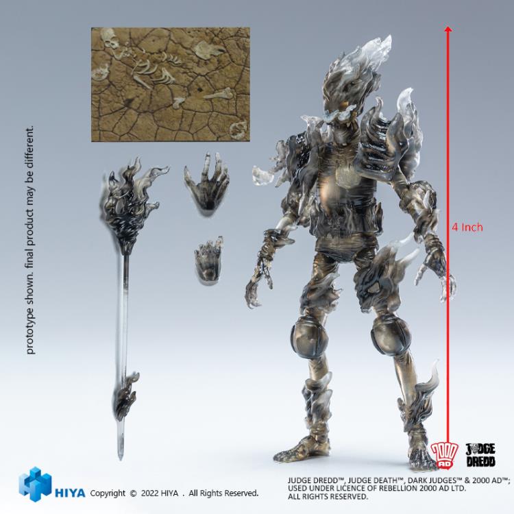 2000 AD Exquisite Mini Series Judge Fire (Black & White) 1:18 Scale PX Previews Exclusive Figure Gallery Image 13