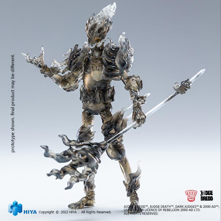 2000 AD Exquisite Mini Series Judge Fire (Black & White) 1:18 Scale PX Previews Exclusive Figure Gallery Image 11