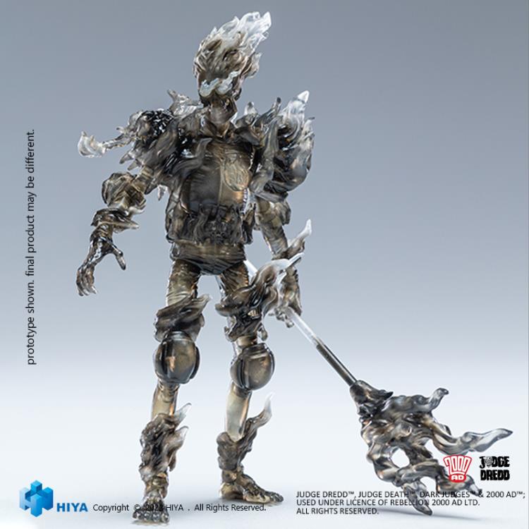 2000 AD Exquisite Mini Series Judge Fire (Black & White) 1:18 Scale PX Previews Exclusive Figure Gallery Image 10