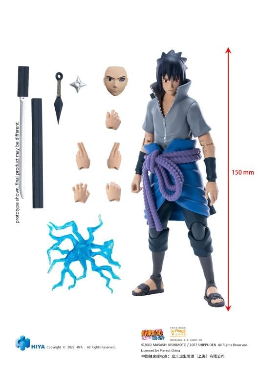 Naruto: Shippuden Sasuke Uchiha 1/12 Scale Figure