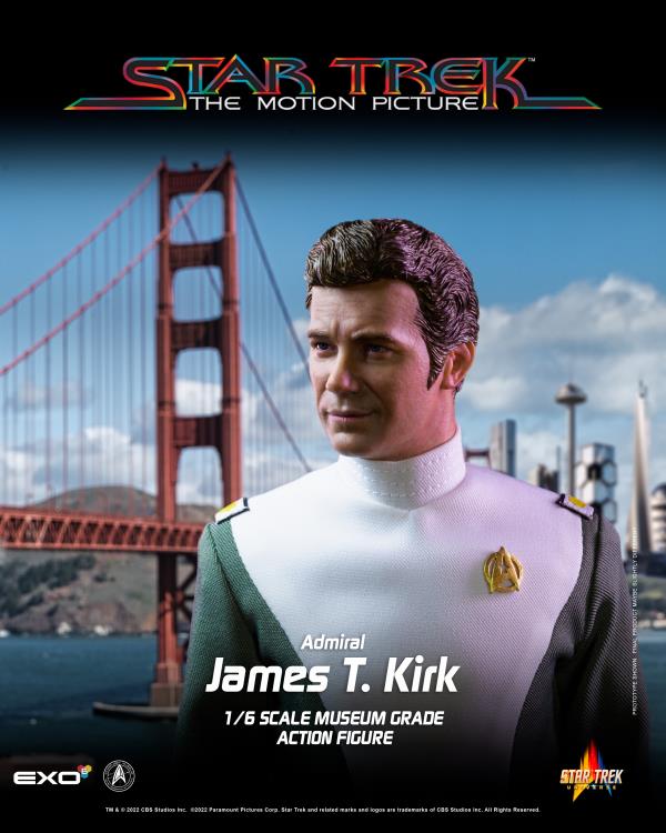 Star Trek: The Motion Picture Admiral James T. Kirk 1/6 Scale Figure Gallery Image 12