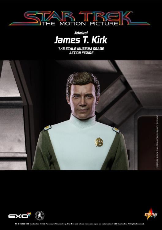 Star Trek: The Motion Picture Admiral James T. Kirk 1/6 Scale Figure Gallery Image 6