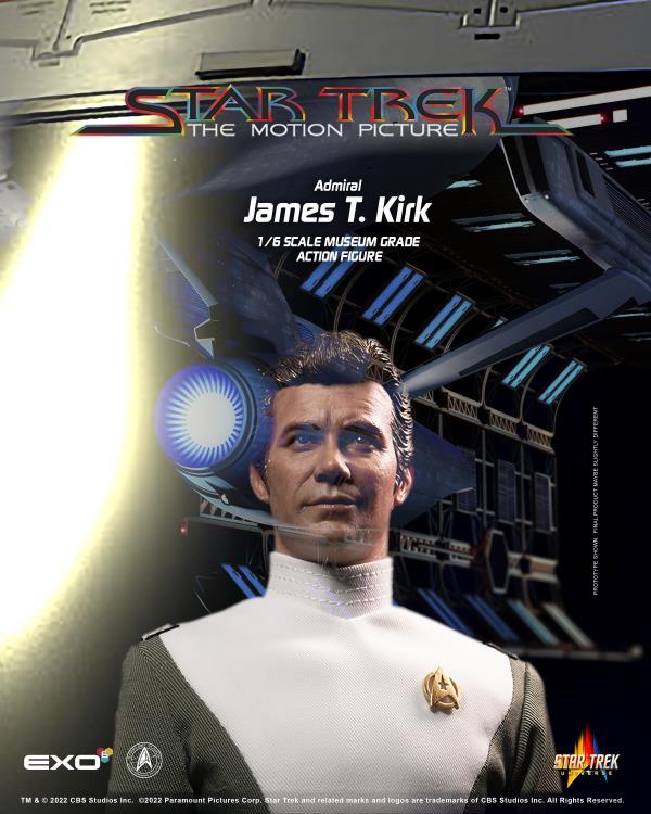 Star Trek: The Motion Picture Admiral James T. Kirk 1/6 Scale Figure Gallery Image 8