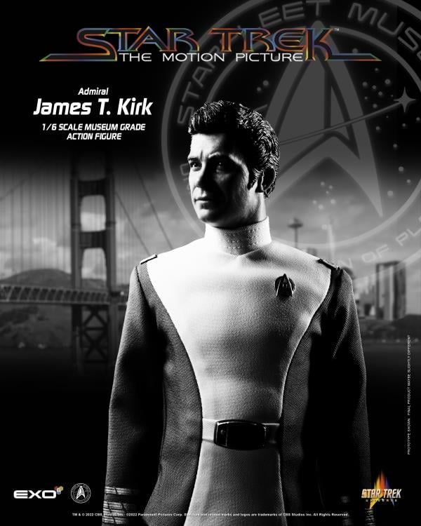 Star Trek: The Motion Picture Admiral James T. Kirk 1/6 Scale Figure Gallery Image 14