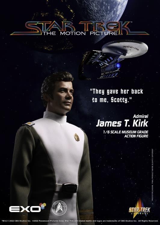 Star Trek: The Motion Picture Admiral James T. Kirk 1/6 Scale Figure Gallery Image 11