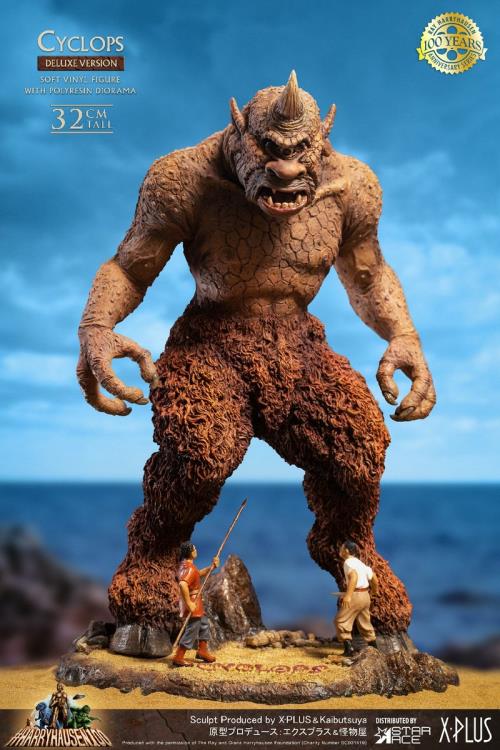 The 7th Voyage of Sinbad Ray Harryhausen 100th Anniversary Cyclops (Deluxe Ver.) Soft Vinyl Figure (Reissue) Gallery Image 3