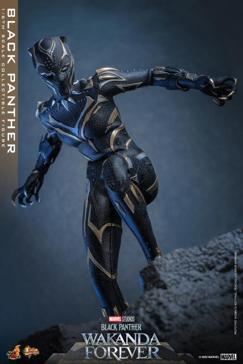 Black Panther: Wakanda Forever MMS675 Black Panther 1/6th Scale Collectible Figure Gallery Image 7