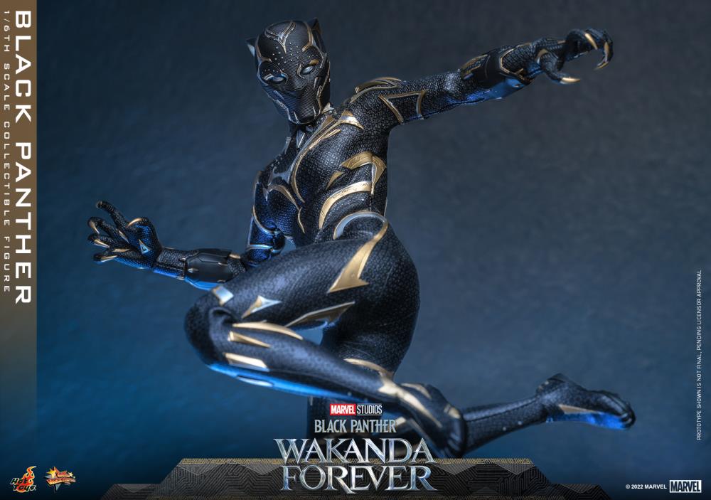 Black Panther: Wakanda Forever MMS675 Black Panther 1/6th Scale Collectible Figure Gallery Image 19