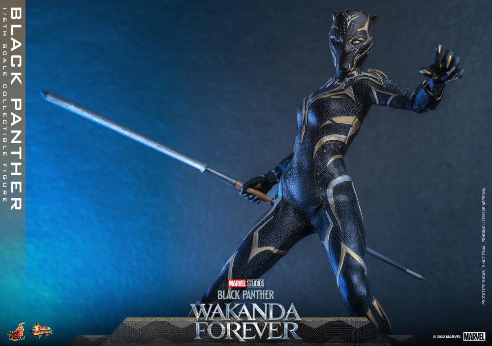Black Panther: Wakanda Forever MMS675 Black Panther 1/6th Scale Collectible Figure Gallery Image 17