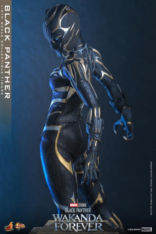 Black Panther: Wakanda Forever MMS675 Black Panther 1/6th Scale Collectible Figure Gallery Image 14