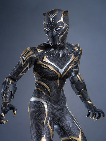 Black Panther: Wakanda Forever MMS675 Black Panther 1/6th Scale Collectible Figure Gallery Image 2