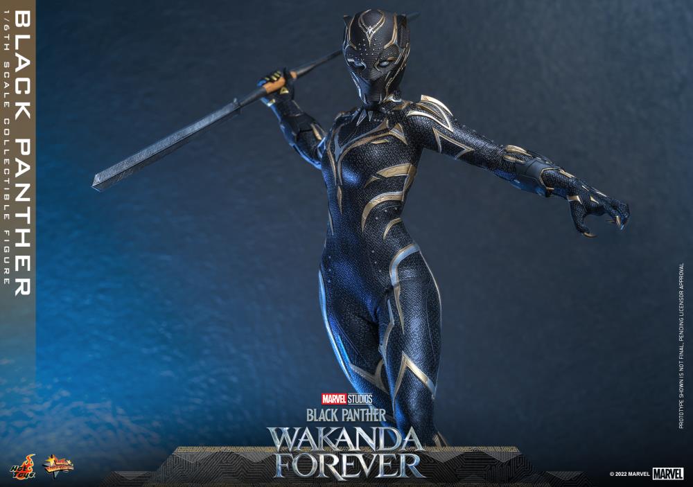 Black Panther: Wakanda Forever MMS675 Black Panther 1/6th Scale Collectible Figure Gallery Image 16