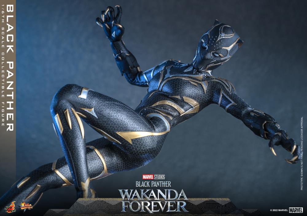 Black Panther: Wakanda Forever MMS675 Black Panther 1/6th Scale Collectible Figure Gallery Image 20