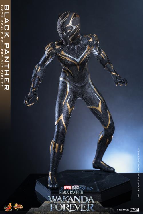 Black Panther: Wakanda Forever MMS675 Black Panther 1/6th Scale Collectible Figure Gallery Image 4