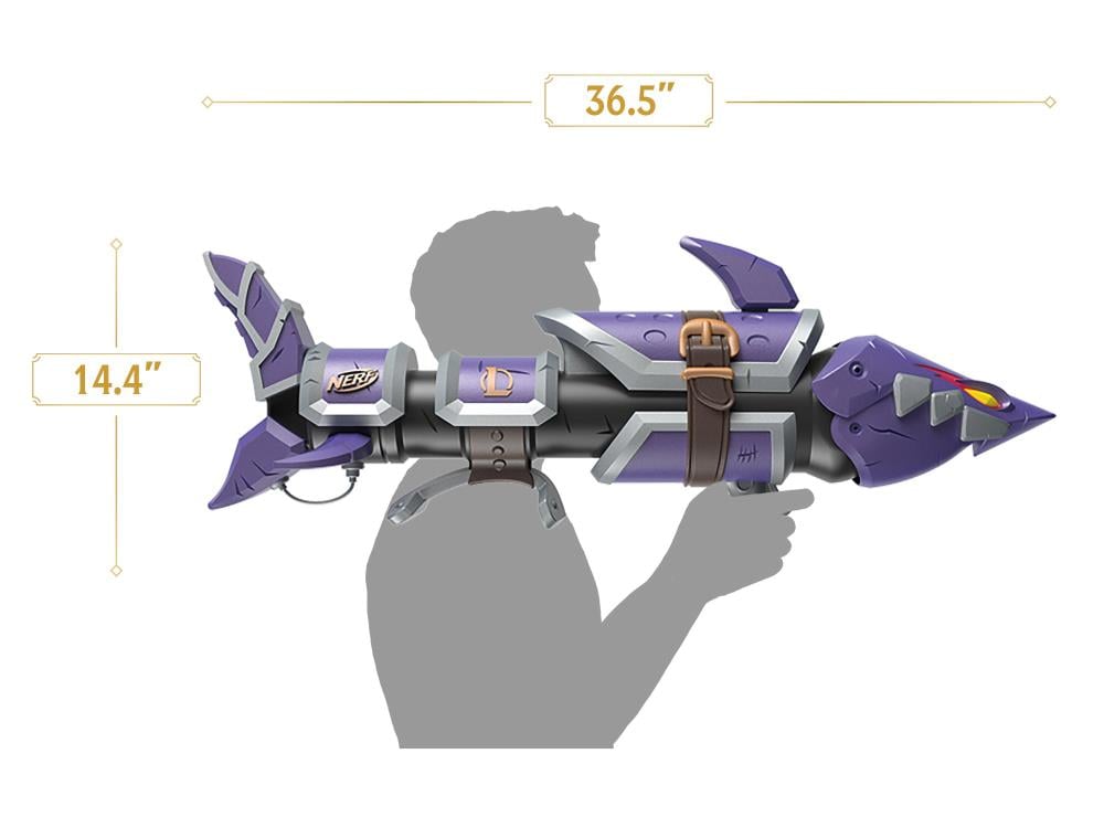 League of Legends NERF LMTD Jinx Fishbones Blaster Gallery Image 7