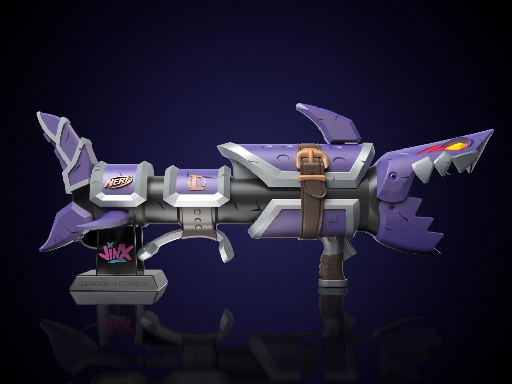 League of Legends NERF LMTD Jinx Fishbones Blaster Gallery Image 6