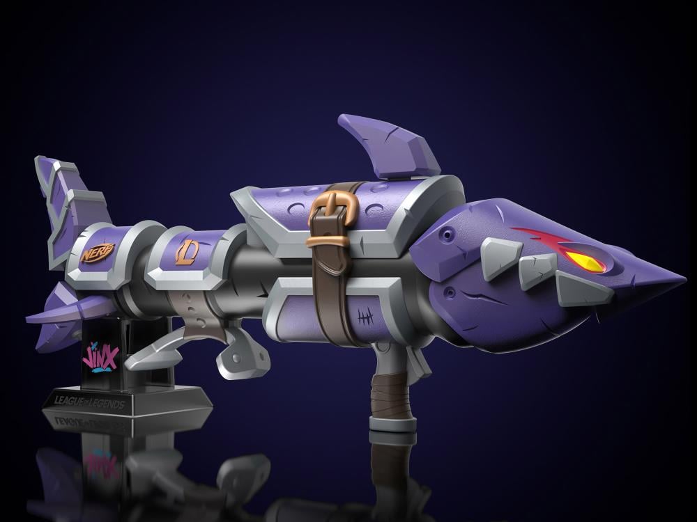 League of Legends NERF LMTD Jinx Fishbones Blaster Gallery Image 3