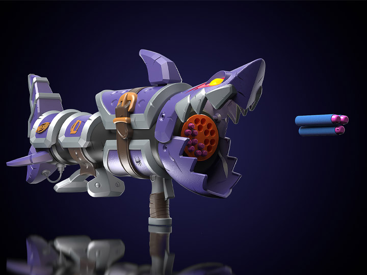 League of Legends NERF LMTD Jinx Fishbones Blaster Gallery Image 1