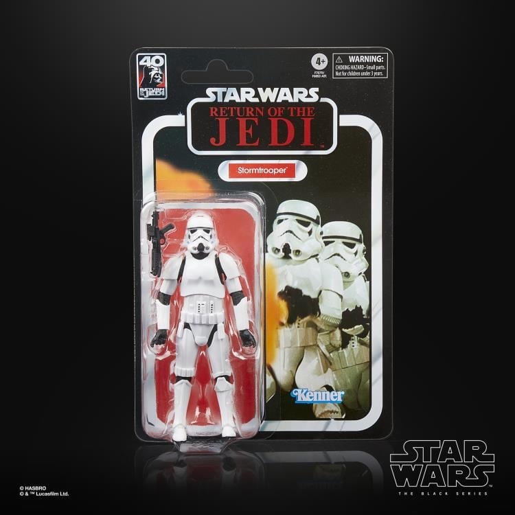 Star Wars 40th Anniversary The Black Series 6" Stormtrooper (Return of the Jedi) Gallery Image 7