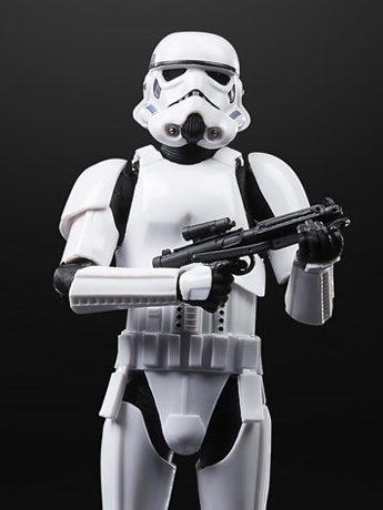 Star Wars 40th Anniversary The Black Series 6" Stormtrooper (Return of the Jedi) Gallery Image 2