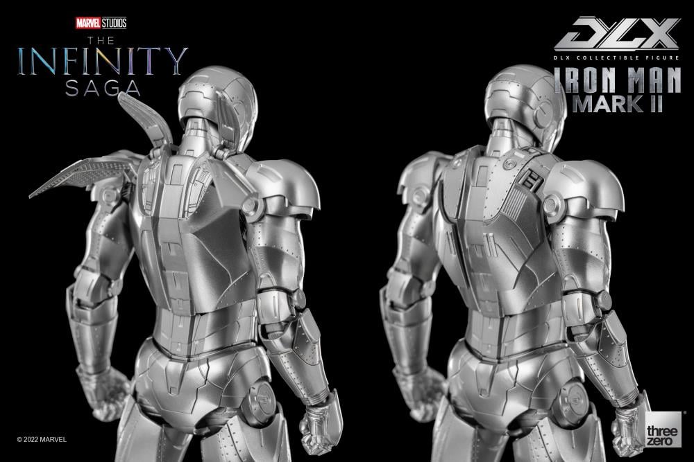 Avengers: Infinity Saga DLX Iron Man Mark 2 1/12 Scale Action Figure Gallery Image 18