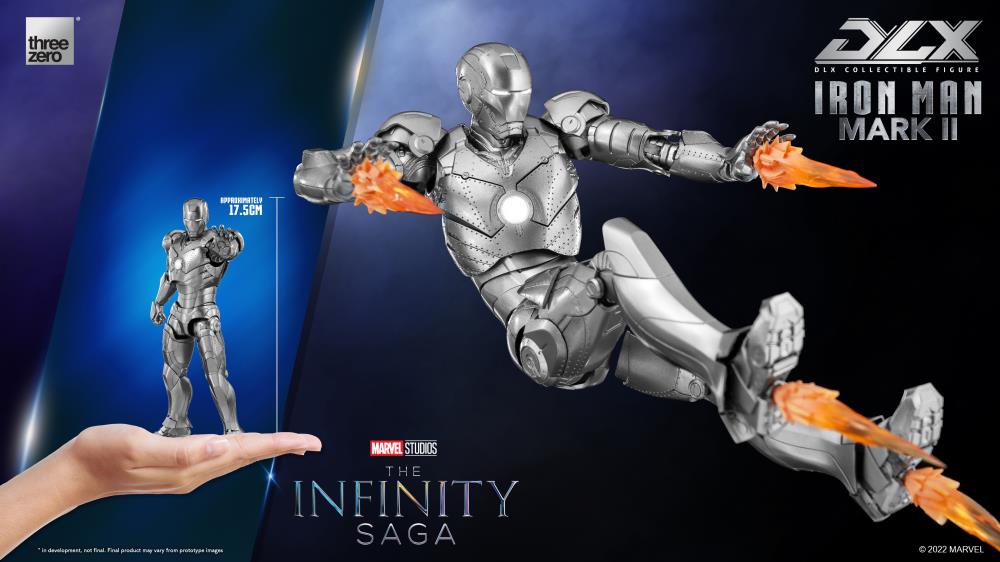 Avengers: Infinity Saga DLX Iron Man Mark 2 1/12 Scale Action Figure Gallery Image 20