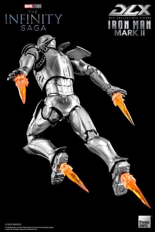 Avengers: Infinity Saga DLX Iron Man Mark 2 1/12 Scale Action Figure Gallery Image 15