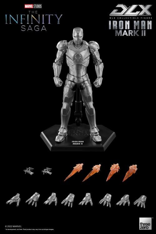Avengers: Infinity Saga DLX Iron Man Mark 2 1/12 Scale Action Figure Gallery Image 19