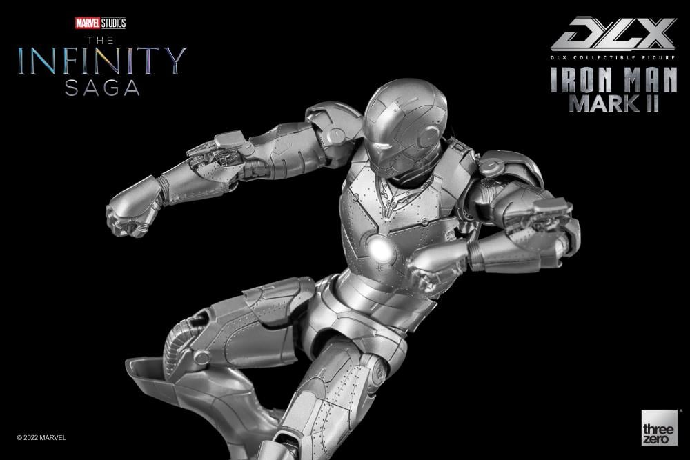 Avengers: Infinity Saga DLX Iron Man Mark 2 1/12 Scale Action Figure Gallery Image 17