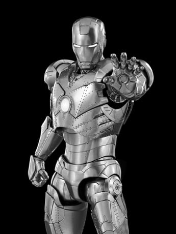Avengers: Infinity Saga DLX Iron Man Mark 2 1/12 Scale Action Figure Gallery Image 2