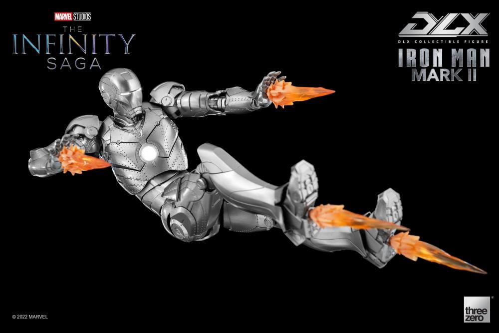 Avengers: Infinity Saga DLX Iron Man Mark 2 1/12 Scale Action Figure Gallery Image 16