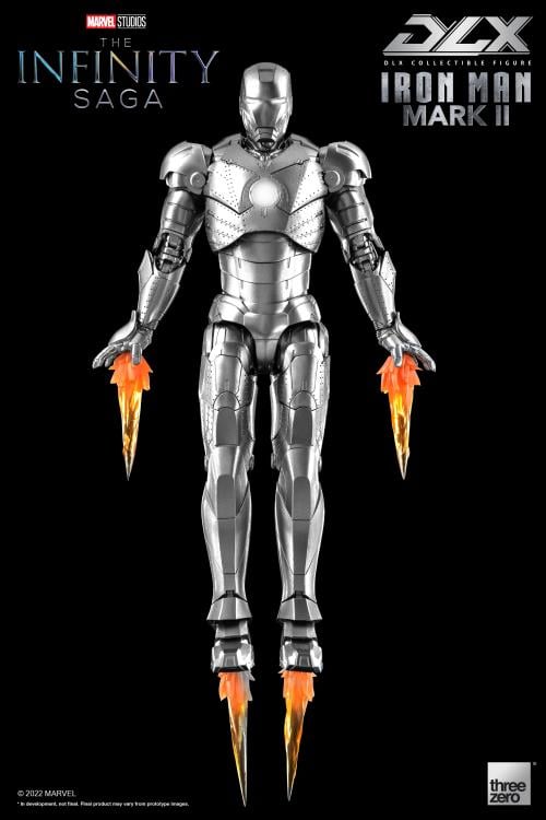Avengers: Infinity Saga DLX Iron Man Mark 2 1/12 Scale Action Figure Gallery Image 9