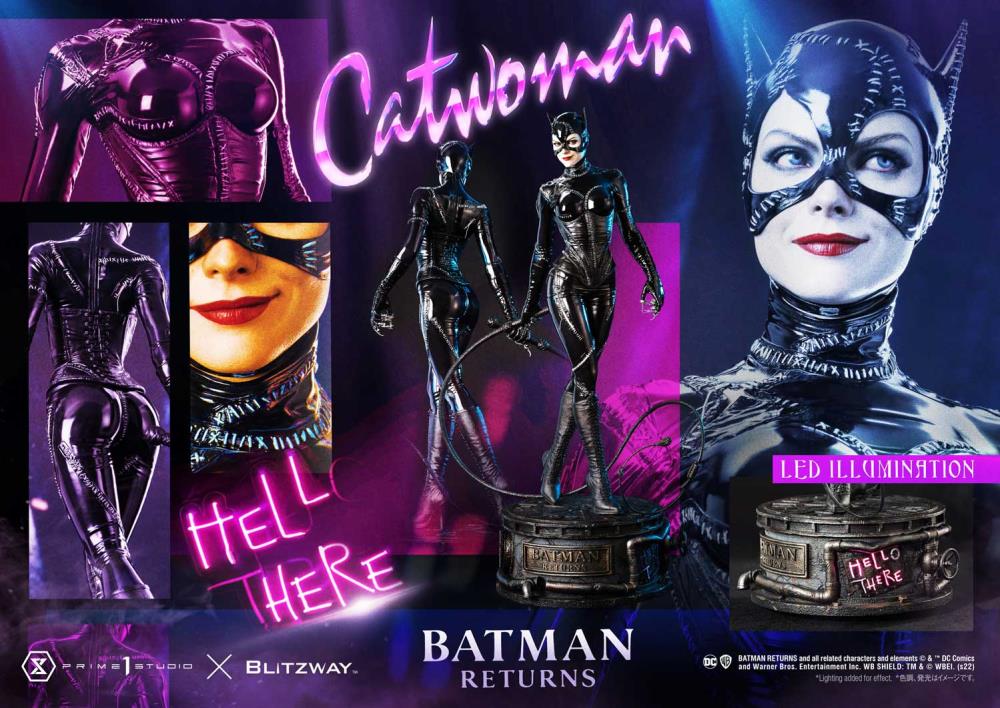 Batman Returns Museum Masterline Catwoman 1/3 Scale Statue (With Bonus) Gallery Image 55