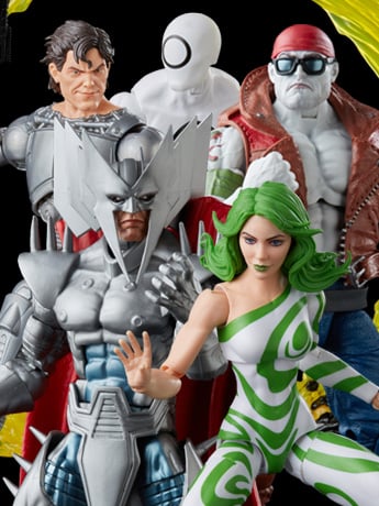 X-Men 60th Anniversary Marvel Legends Villains Action Figure Five-Pack