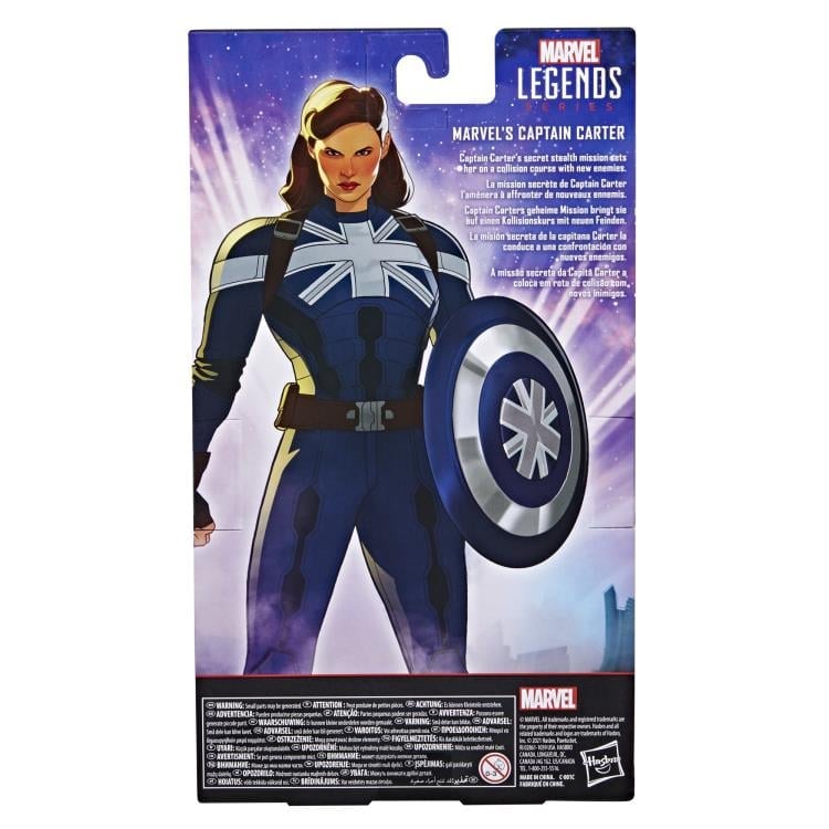 What If...? Marvel Legends Marvel's Captain Carter (Stealth Suit) Exclusive Action Figure Gallery Image 9