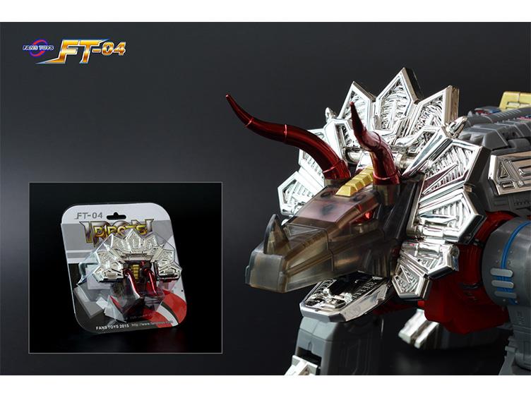 Iron Dibots No.1 - FT-04 Scoria (Smoke Dino Head) Gallery Image 1