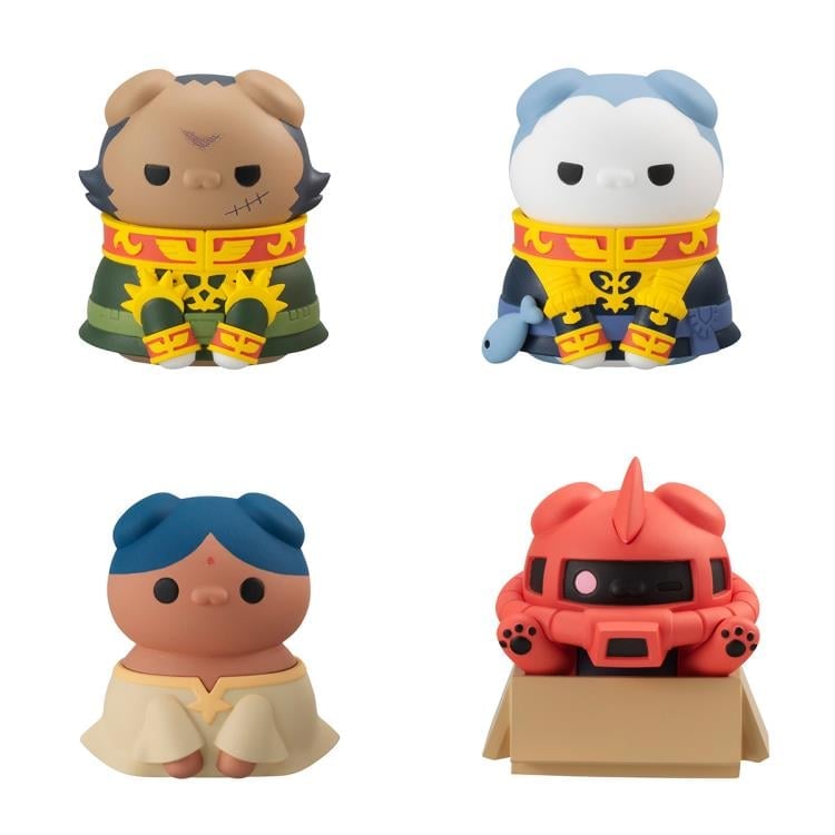 Mobile Suit Gundam Mega Cat Project Nyandam! Principality of Zeon Box of 8 Figures (With Gift) Gallery Image 8